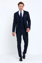 Load image into Gallery viewer, Benetti - Travis Antoine 3 Piece Suit - Navy - AVAILABLE IN STORE ONLY