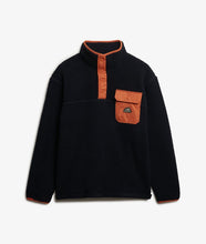 Load image into Gallery viewer, Superdry Fuji 1/2 Zip Fleece ECLIPSE NAVY