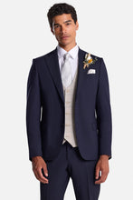 Load image into Gallery viewer, Benetti - Jeff Waistcoat - Stone - AVAILABLE IN STORE ONLY