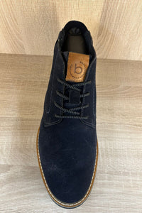 Bugatti Casual Suede Lace-Up Boot DARK BLUE