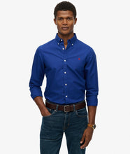 Load image into Gallery viewer, Superdry Classic Oxford L/S Shirt MARINE NAVY
