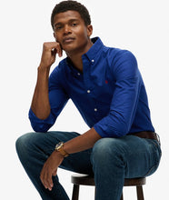 Load image into Gallery viewer, Superdry Classic Oxford L/S Shirt MARINE NAVY
