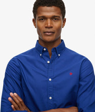 Load image into Gallery viewer, Superdry Classic Oxford L/S Shirt MARINE NAVY
