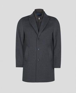 Magee Cork Zip Out Coat - GREY