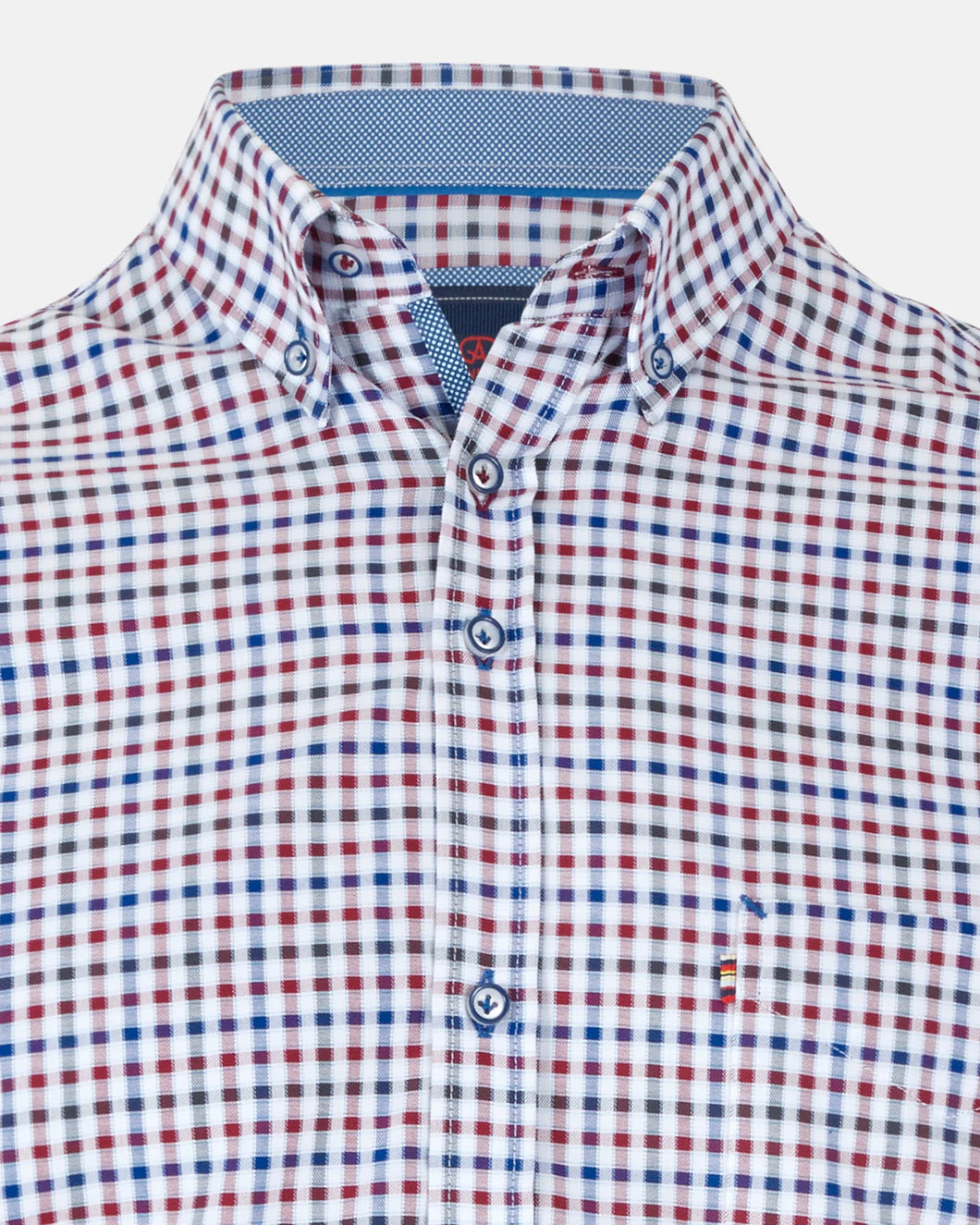 Andre Jackson Casual Shirt - BURGUNDY