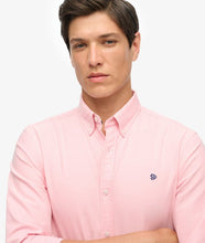 Load image into Gallery viewer, Superdry Classic Oxford L/S Shirt CITY PINK CHAMBRAY
