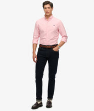 Load image into Gallery viewer, Superdry Classic Oxford L/S Shirt CITY PINK CHAMBRAY
