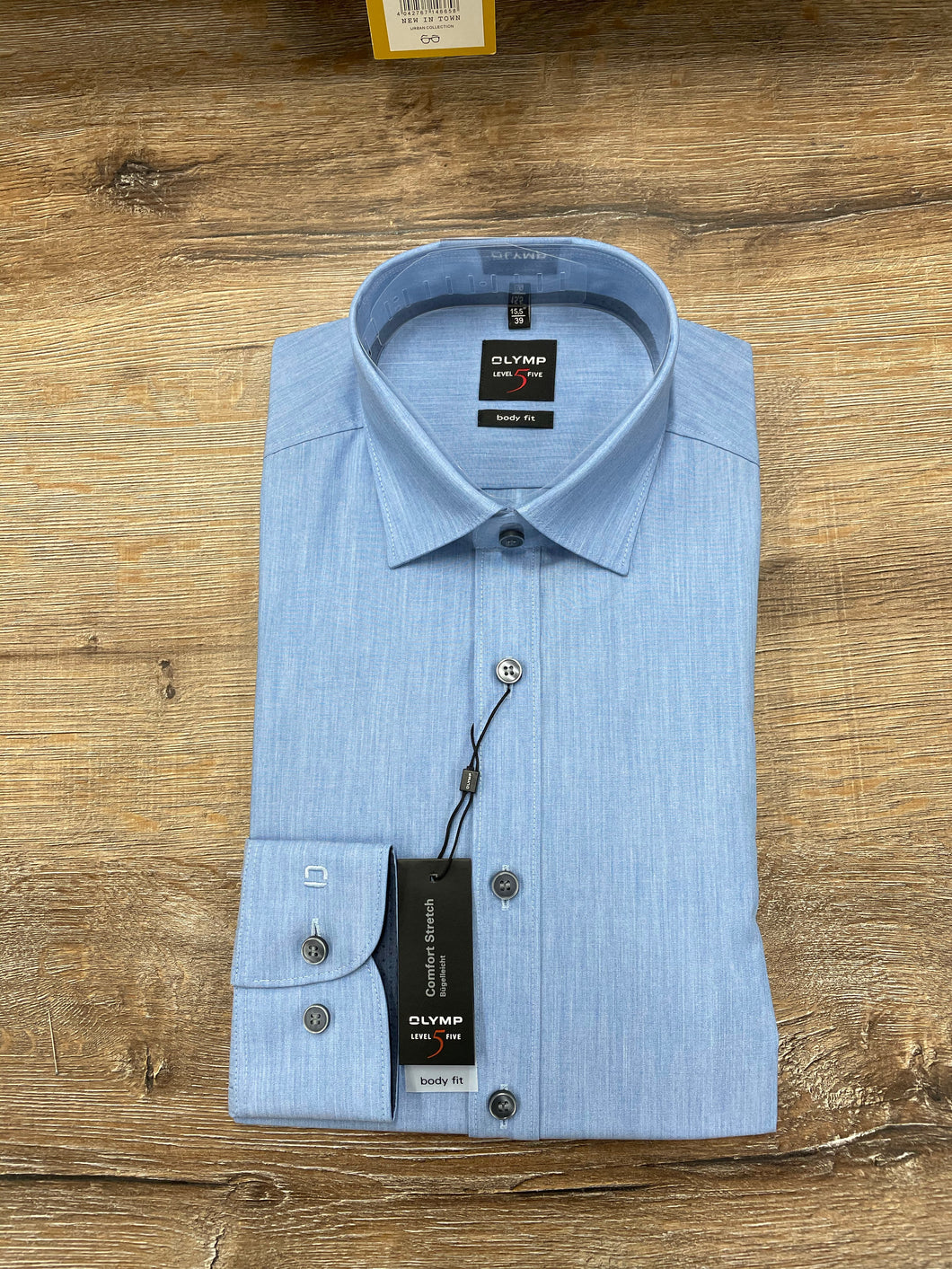 Olymp Blue Shirt Fitted