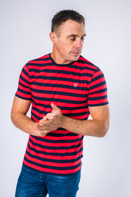 Xv Kings Saracens - Cherry Stripe CHERRY SPLIT